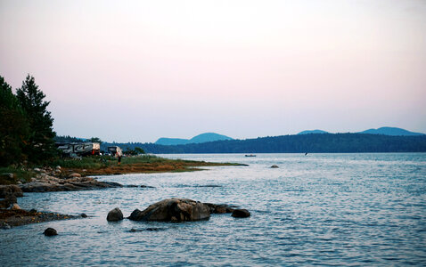 Mount Desert landscape at Acadia National Park, Maine