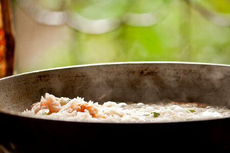 Cooking Food Rice photo