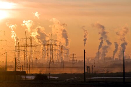 Air contamination factory