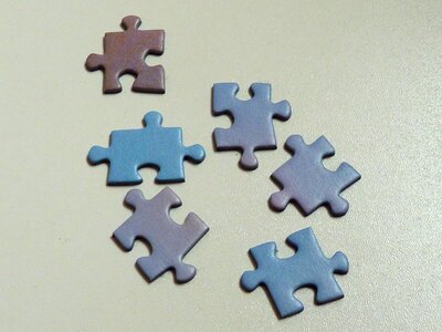 Puzzle puzzle piece play photo