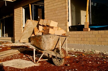Wall house building construction