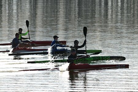 Boys canoeing championship photo