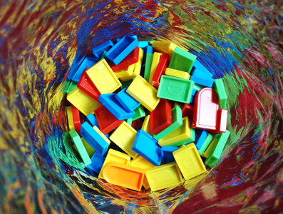 Colorful dominos