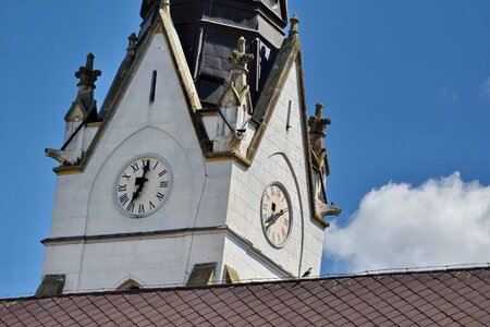 Catholic church tower gothic photo