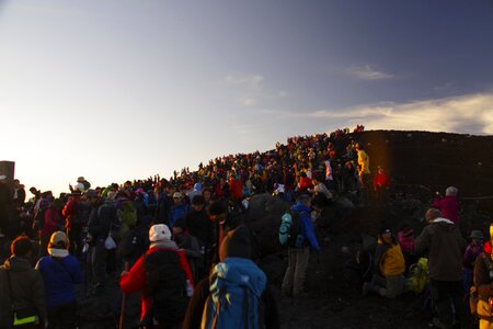 Mt. Fuji sunrise photo