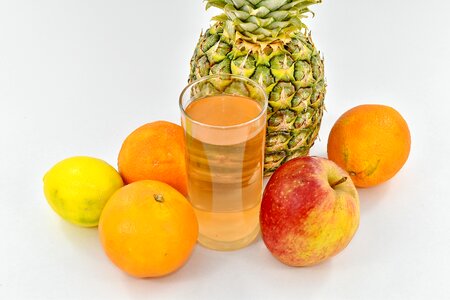 Vitamin pineapple tropical