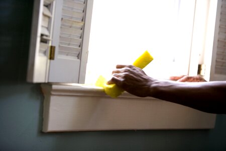 African american at home