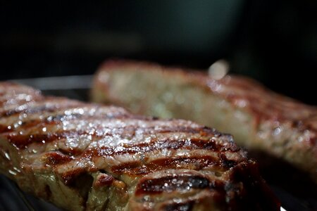 Meat grill grilled