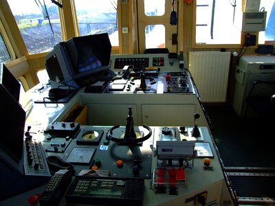 Controls boat ship photo