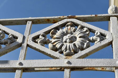 Cast Iron fence handmade photo