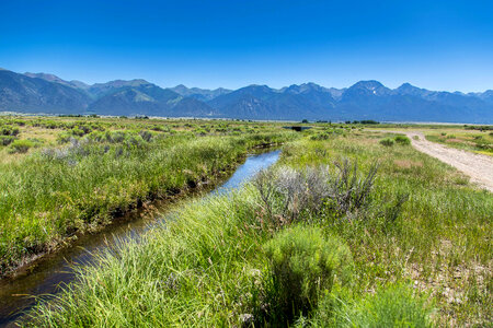 Ditch irrigation photo