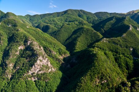 the valley of Fornovolasco in the Garfagnana