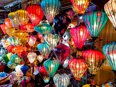 Colorful Lamps photo
