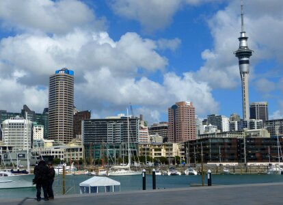 New zealand architecture skyline