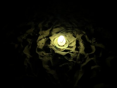 Darkness sand lamp photo