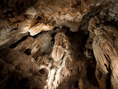 Formations inside the Cueva Del Viento of Guajataca Forest Reserv photo