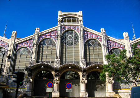 Historic Central Market of Valencia, Spain