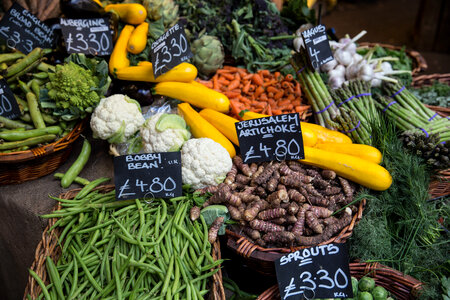 Borough Market Vegetables photo