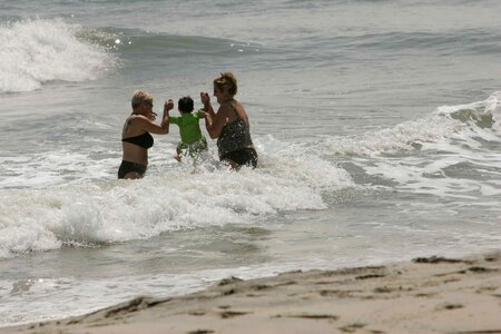 Family ocean 