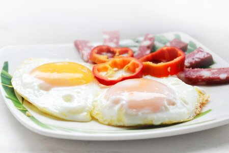 Fried Breakfast Eggs photo