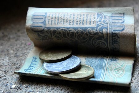 Bank banking cash