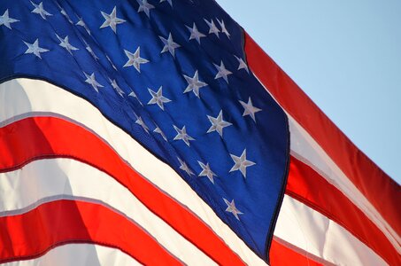 Stars and stripes old glory background photo