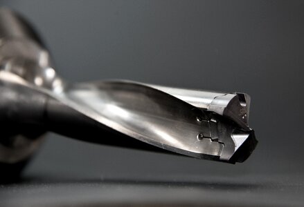 Metal carbide drill bit milling photo