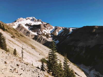 Cliff daylight geology