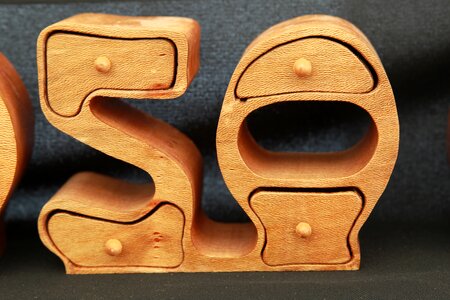 Wooden wood arabic