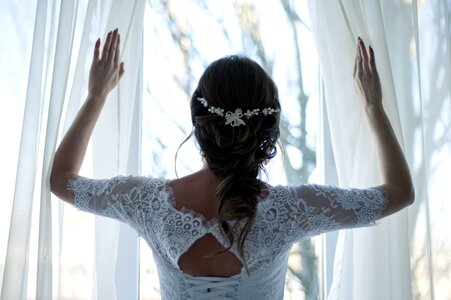 Beautiful beautiful photo bride
