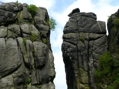 Rock nature sandstone-rock formation photo