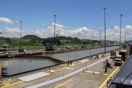 Construction channel central america