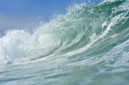 Water surf motion