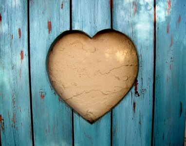 Wood turquoise wall photo