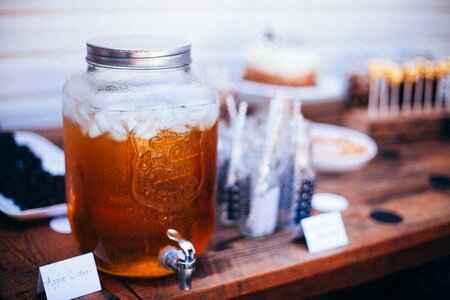 Drink glass beverage