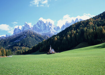 Alps mountains landscape photo