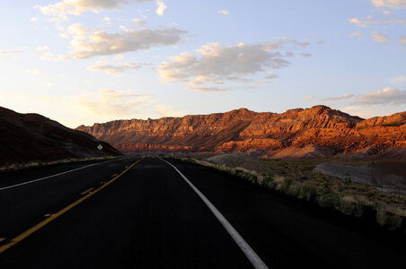 Road in Grand Canyon National Park, Arizona photo