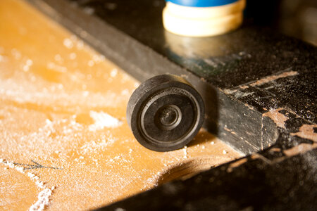 Carrom Coin Standing