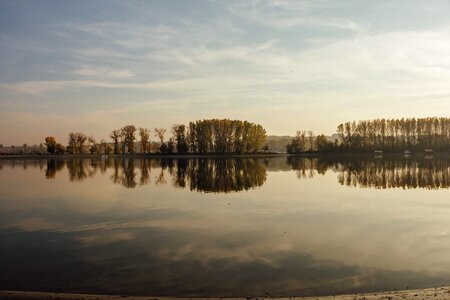 Landscape lake atmosphere photo