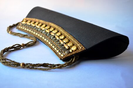 Black Gold Purse photo