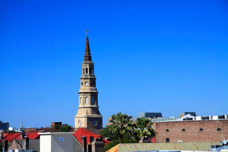 Rooftops in Charleston, South Carolina photo