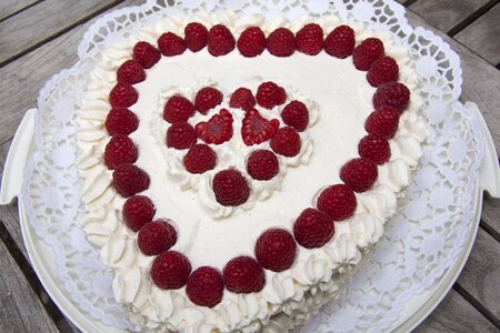 Himgeeren raspberry pie heart
