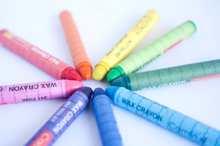 Color Crayons photo