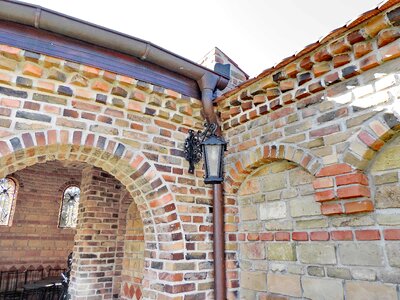 Architectural Style Byzantine brick photo