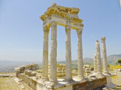 Roman columns classic photo