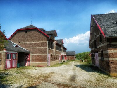 Buildings brick house