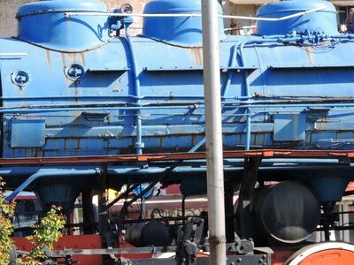 Locomotive steam engine train photo