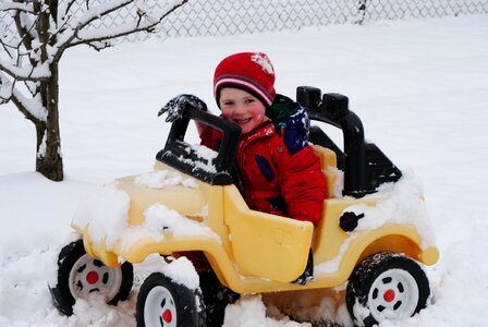 Smile stuck winter
