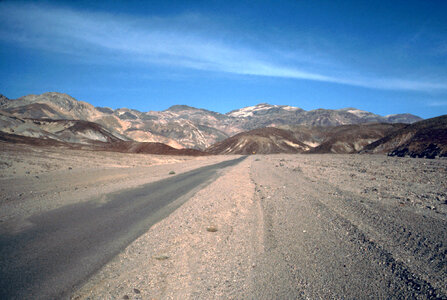 Twenty Mule team Canyon at Death Valley National Park, Nevada photo