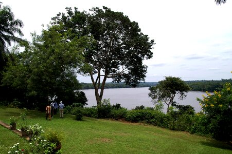 Camp nature overlooking